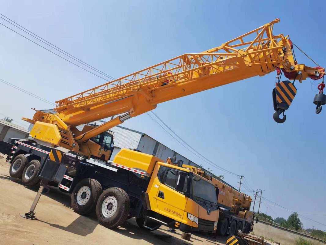 130 Ton Crane XCT130 Telescopic Spider Crane Truck Original Color Working Hours 2001-4000