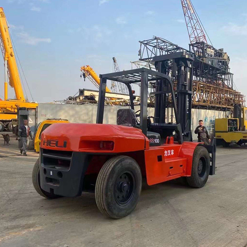 High Loading Capacity 10 Ton Diesel Forklift Used Heli Forklift with Diesel Engine