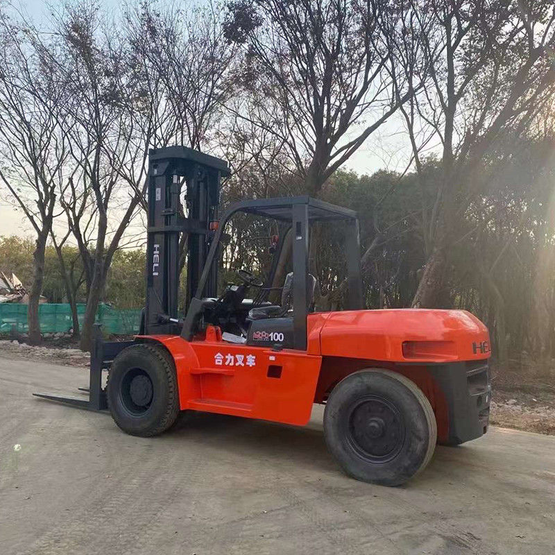 High Loading Capacity 10 Ton Diesel Forklift Used Heli Forklift with Diesel Engine