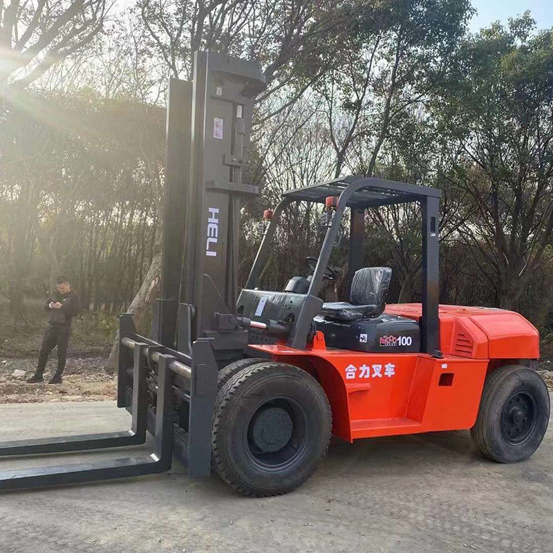 High Loading Capacity 10 Ton Diesel Forklift Used Heli Forklift with Diesel Engine