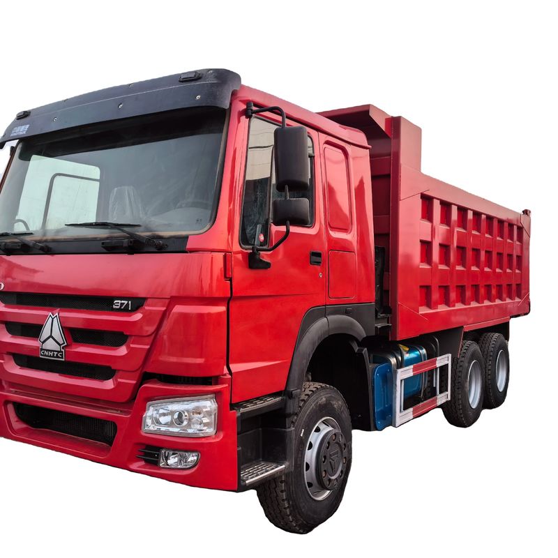 Fuel 371HP Used Dump Trucks 25tons Sinotruk HOWO 6*4 Tipper Truck for Construction Mine