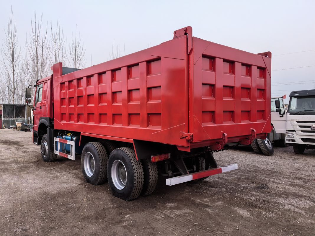 Fuel 371HP Used Dump Trucks 25tons Sinotruk HOWO 6*4 Tipper Truck for Construction Mine
