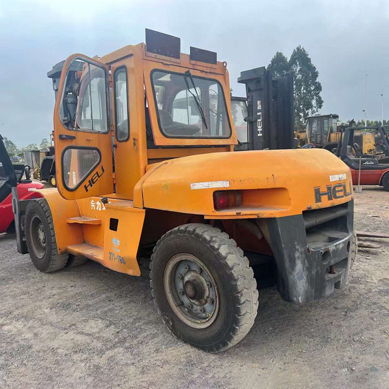 HELI 10 Ton Diesel Forklift High Capacity Manual Transmission for Material Handling