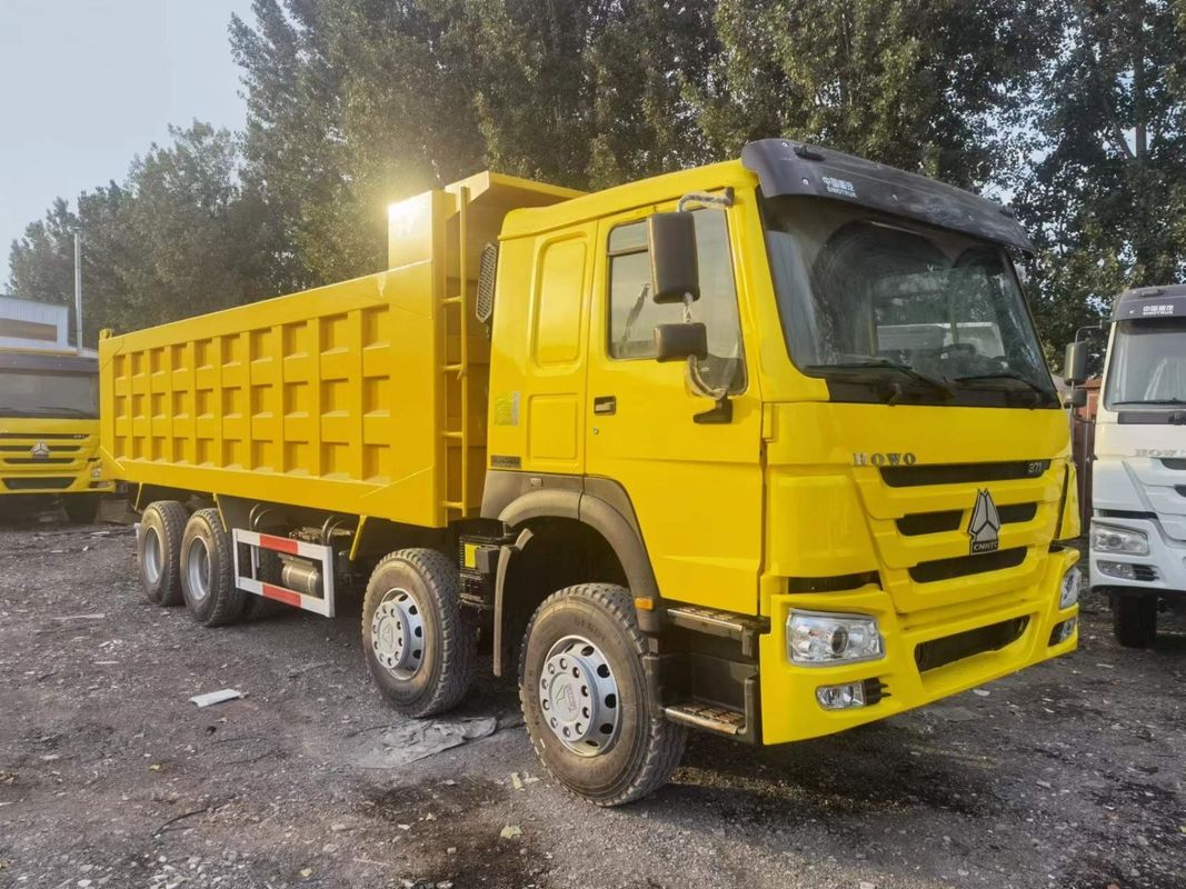 Used Tipper Truck 35tons Sinotruk HOWO 8*4 Dump Truck 371HP for Mining Transportation