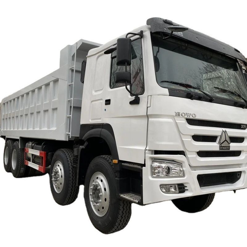 Used Tipper Truck 371HP 8*4 for Construction Mine 35tons Dump Truck WEICHAI Engine