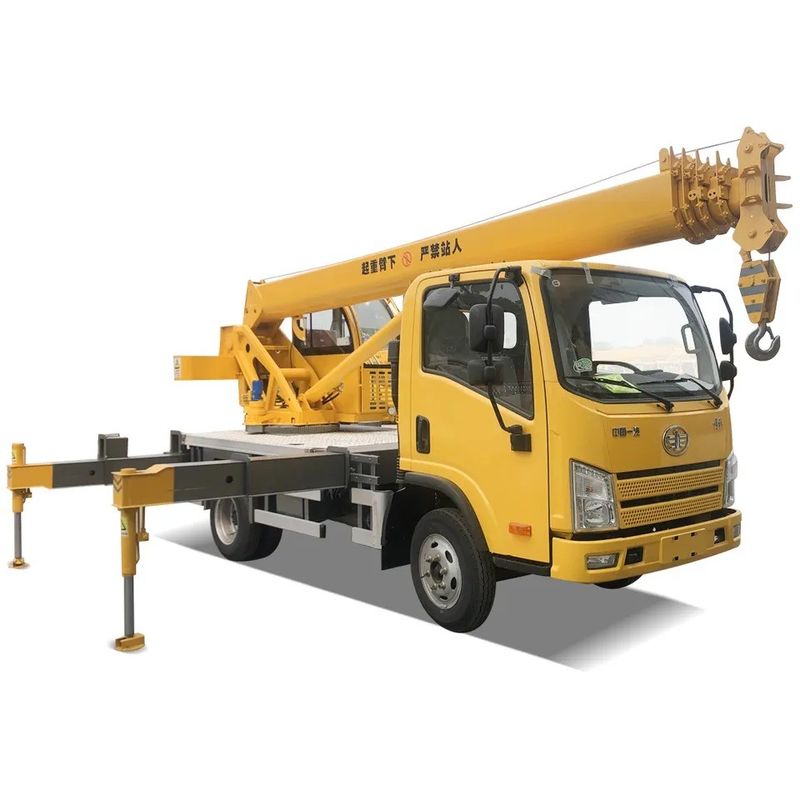 10 Ton Used Truck Mounted Crane with Hydraulic Pump and Max Speed of 90km/h