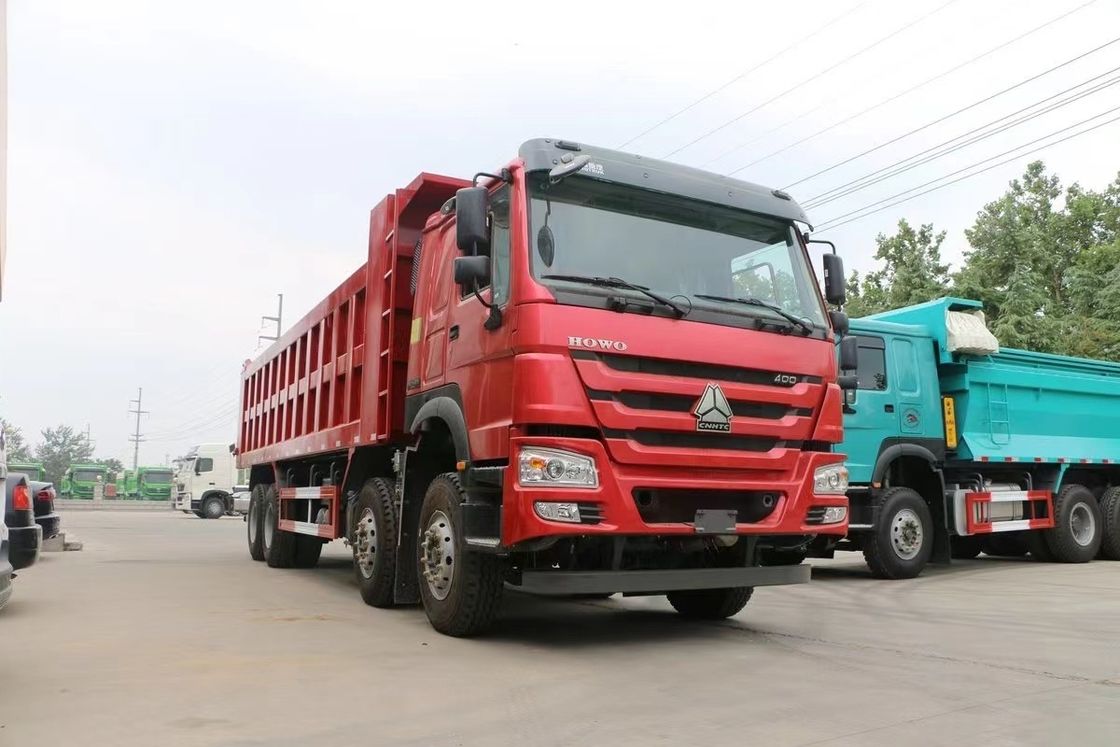 35tons 371HP Sinotruk HOWO Used Dump Trucks 8*4 Tipper Truck for Construction Mine