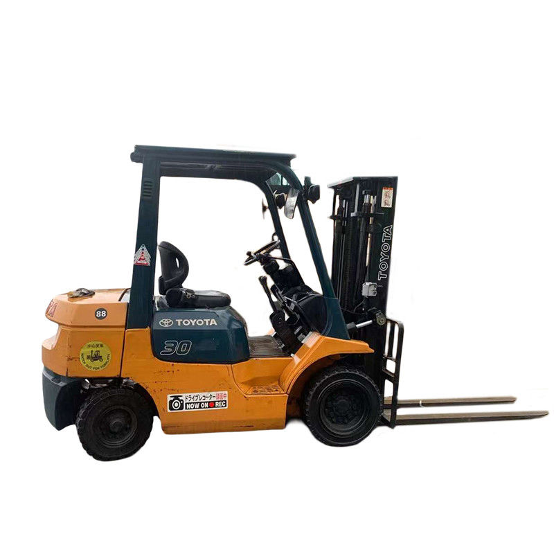 Good Condition 3ton TOYOTA Original Japan Second Hand Forklift and Low Working Hours