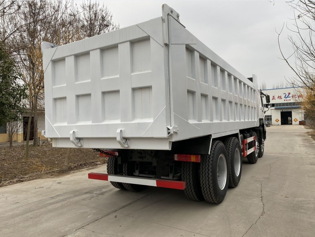 Multimedia System None Sinotruk HOWO 371HP Used Dump Trucks 8*4 for Construction Mine