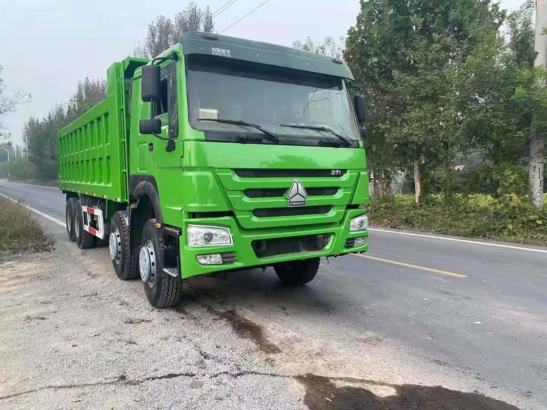 Used Tipper Truck for Construction Mine 371HP 35tons 8*4 Sinotruk HOWO Dump Truck