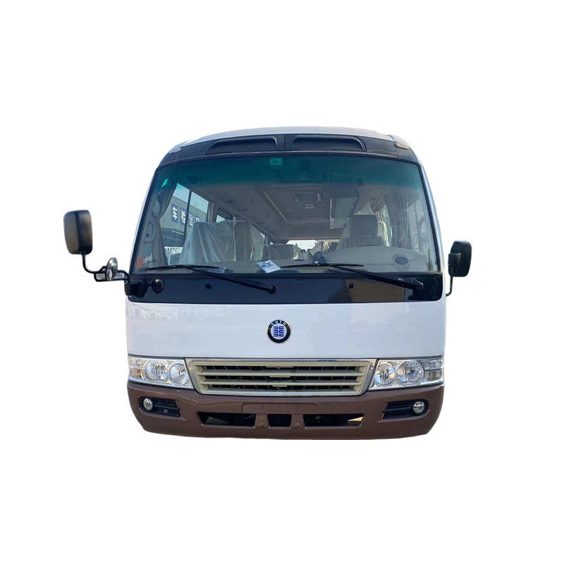 Experience the Best with Left Hand Drive Toyota Coaster Bus Euro 3 Emission Standard