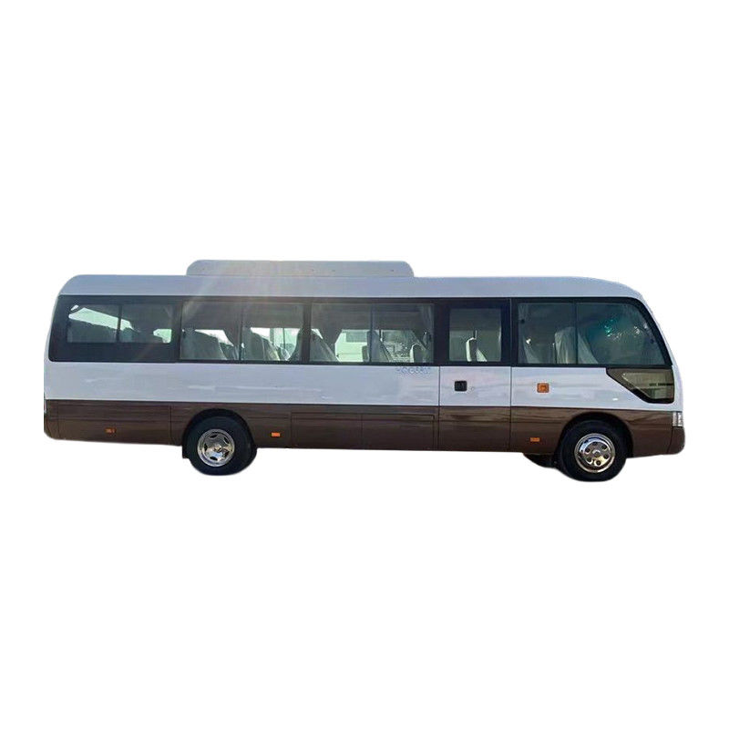Experience the Best with Left Hand Drive Toyota Coaster Bus Euro 3 Emission Standard