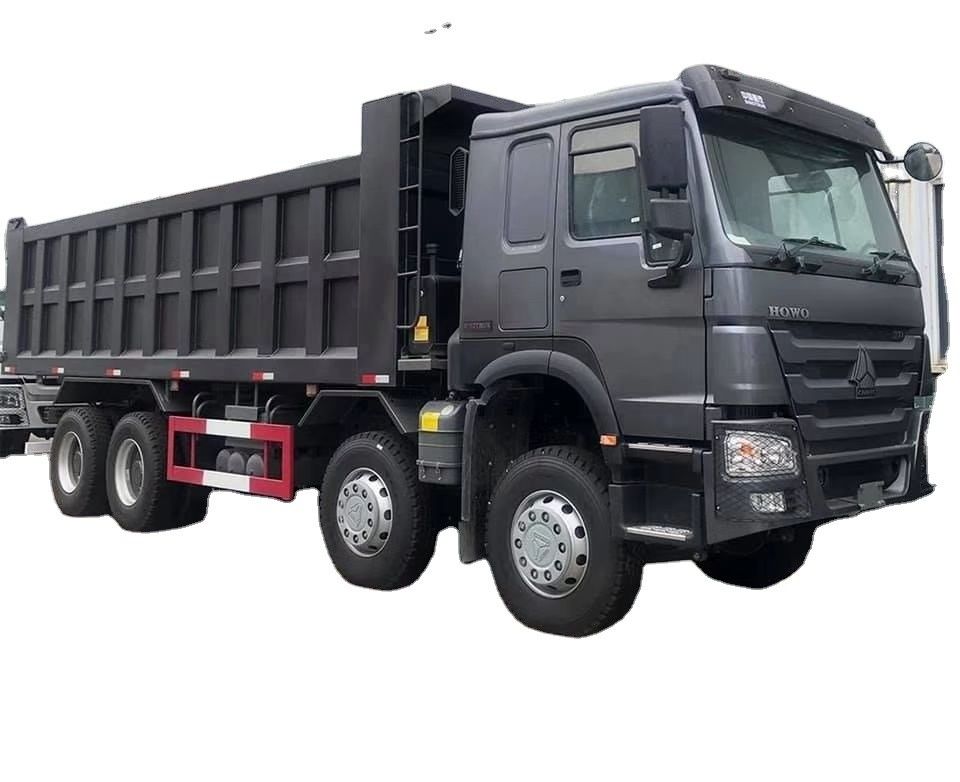 Used Howo 8x4 12 Wheeler 24 30 Cubic Meter 35 Ton 40tons Tipper Truck Dumper Diesel For Sand Stone Transport