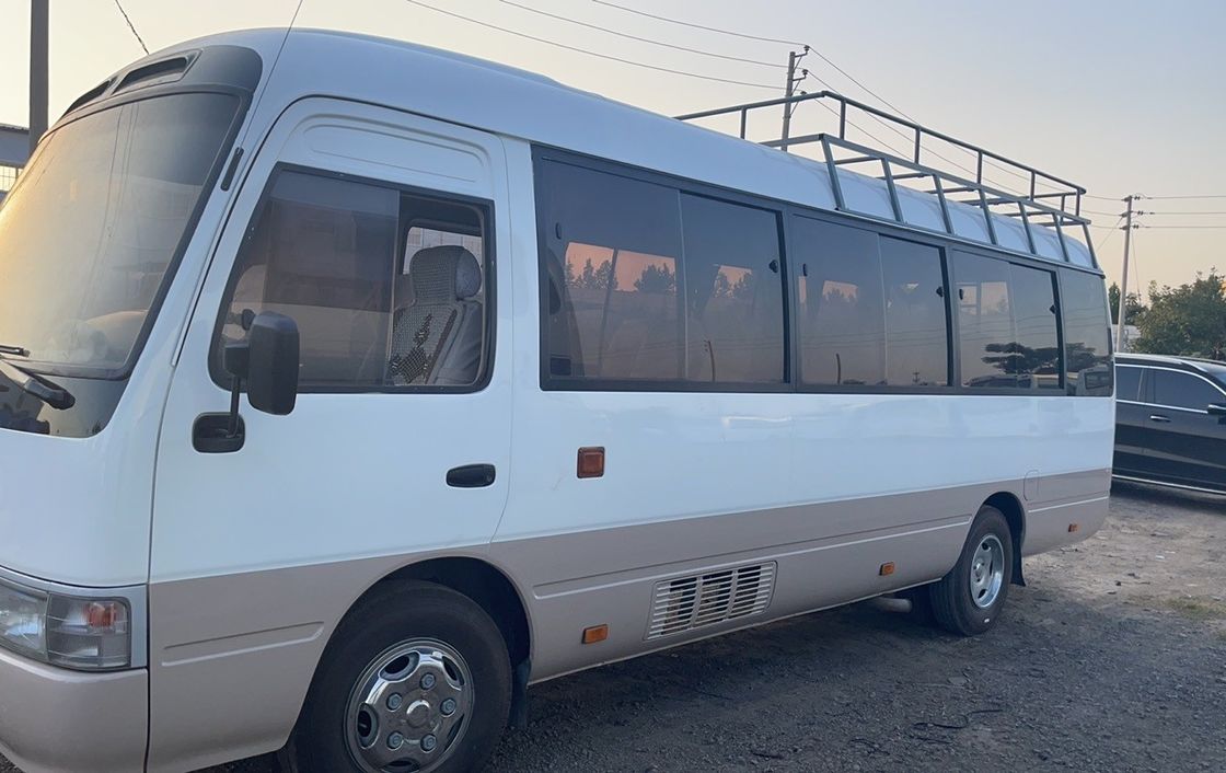 Used Toyota Coaster Bus Luxury Left Hand Drive Diesel Fuel Type Max Power 113/5200 kW