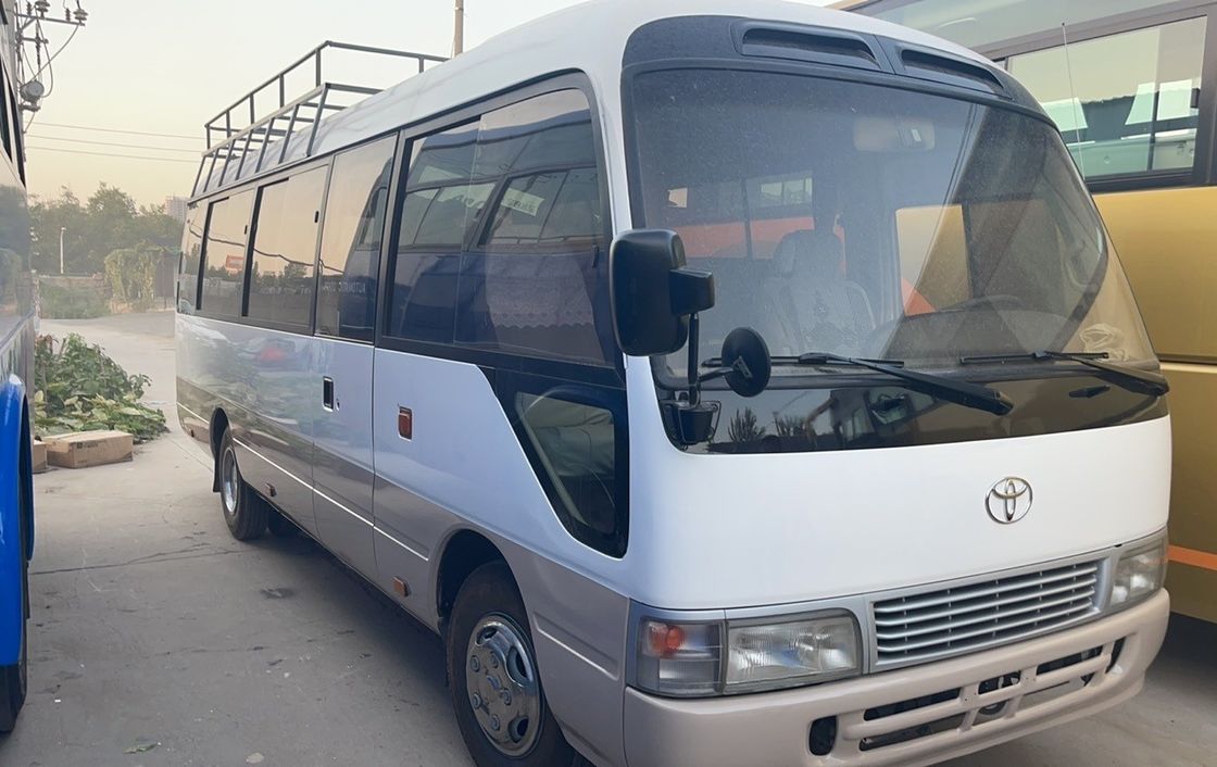 Used Toyota Coaster Bus Luxury Left Hand Drive Diesel Fuel Type Max Power 113/5200 kW