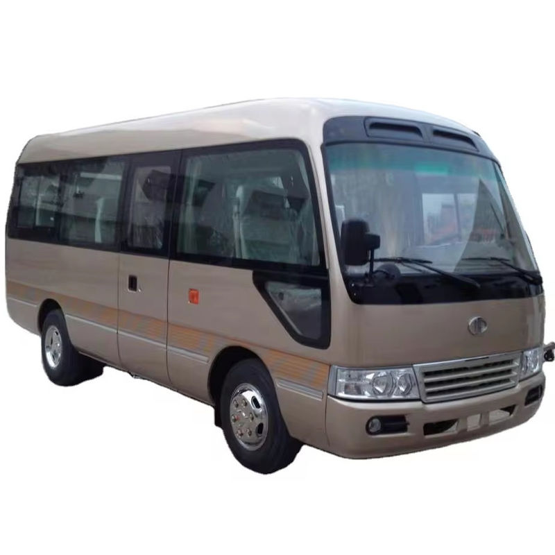 16 Seats Mini Vehicle Bus Luxury Transport with 1830/1650 Front/Rear Track and Features