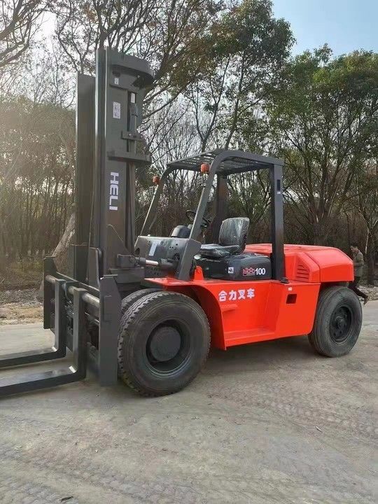 After Service Video Technical Support 3T 5T Used Diesel Heli Forklift with Good Condition