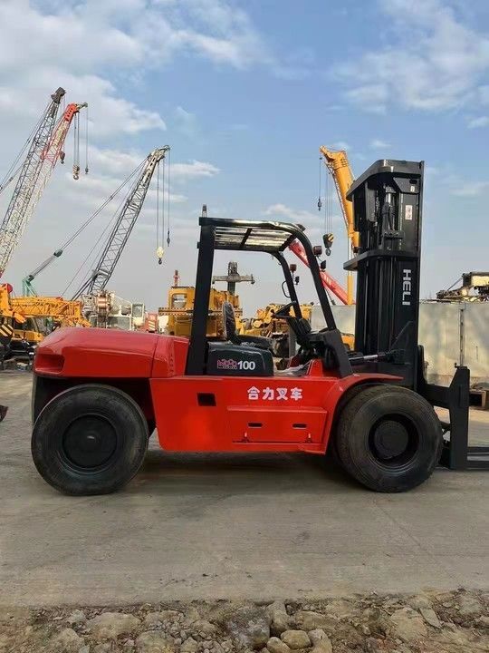 After Service Video Technical Support 3T 5T Used Diesel Heli Forklift with Good Condition