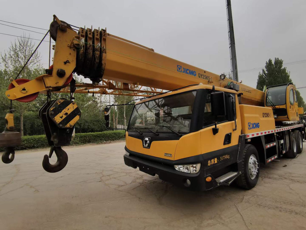 Mobile Truck Crane 10% Discount on 50 Ton 25K5 Used Truck Cranes with WEICHAI Engine