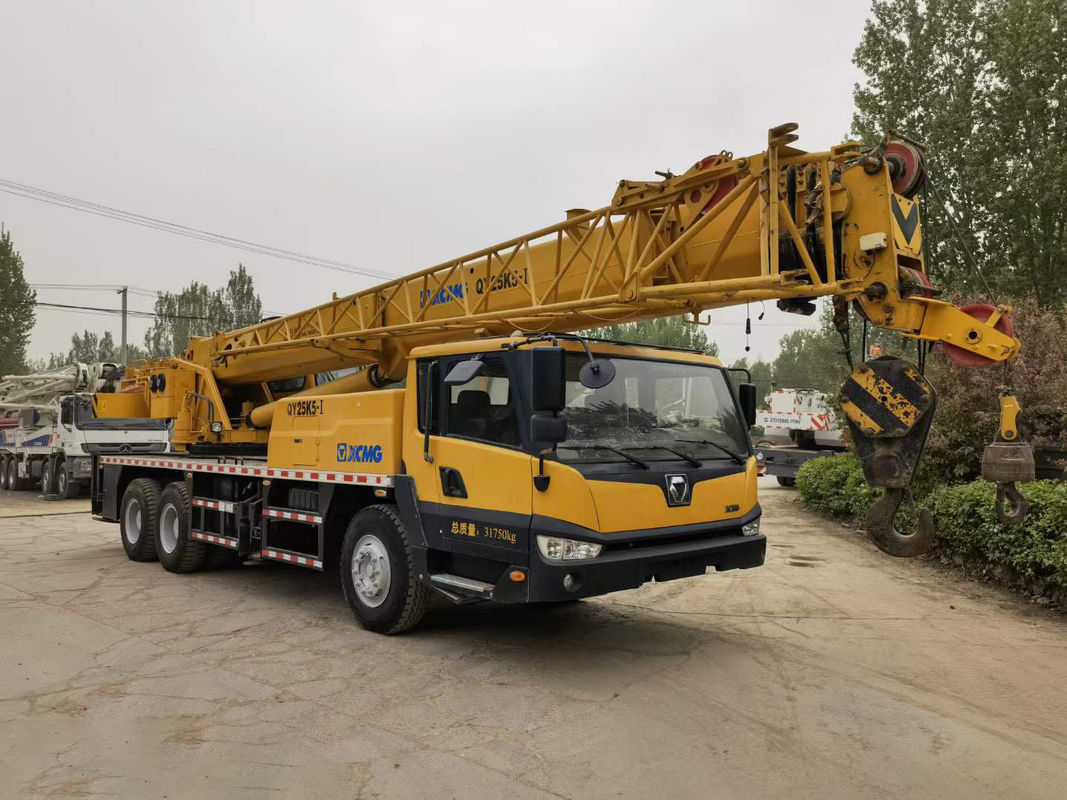 Mobile Truck Crane 10% Discount on 50 Ton 25K5 Used Truck Cranes with WEICHAI Engine