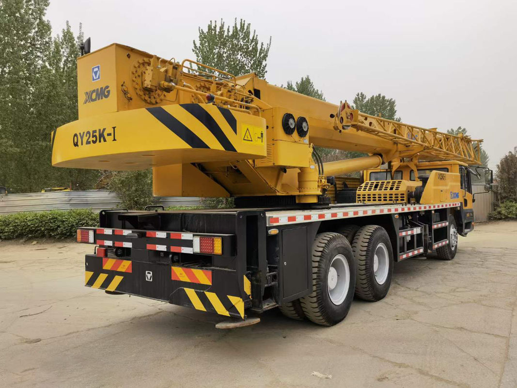 Mobile Truck Crane 10% Discount on 50 Ton 25K5 Used Truck Cranes with WEICHAI Engine