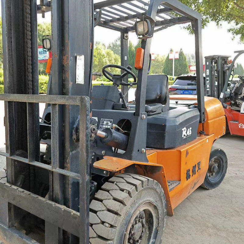 4.5ton Second Hand Used Forklift with Original Color and 1355mm Width