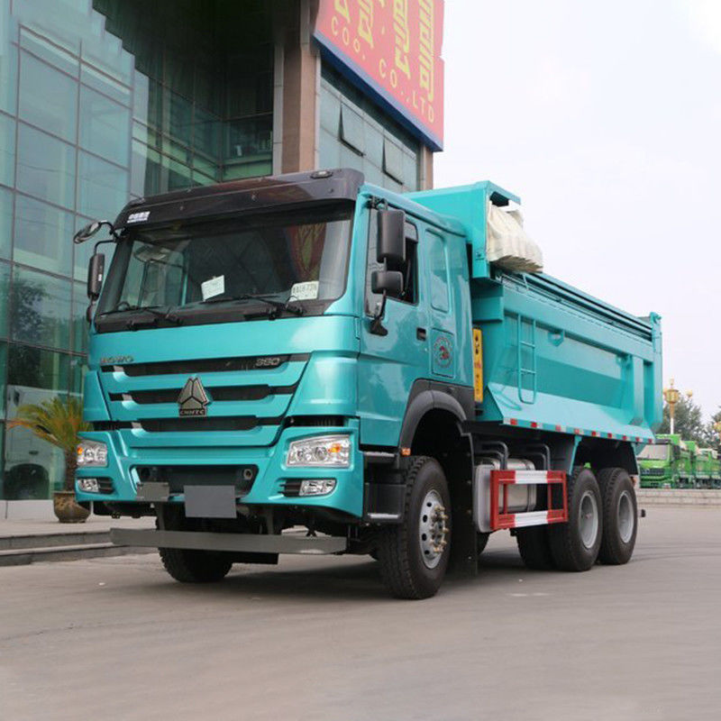 Used HOWO 380hp 6x4 10 Wheels Dump Tipper Truck with 6 Cylinders in Good Condition