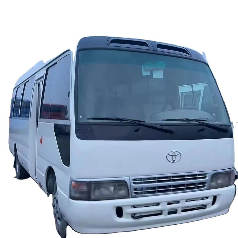 Top-Rated Left Hand Drive Toyota Coaster Bus with 9.00R20 Tires and 4L Engine Capacity