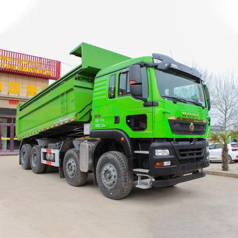 2 Reverse Shift Number HOWO Used Heavy Duty Dump Tipper Truck with Diesel Fuel Type
