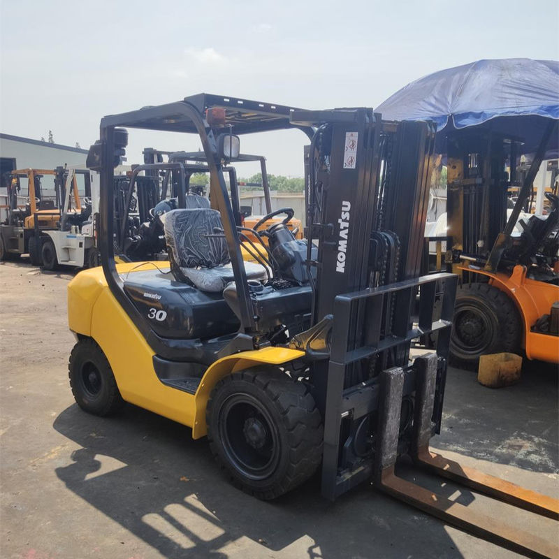 Top Sale 3 Ton Komatsu Forklift Used Diesel Automatic Clutch for Manufacturing Plant