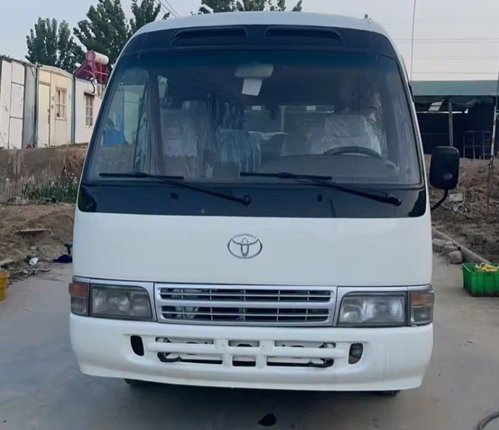 Affordable Left Hand Drive Toyota Coaster Bus with 9.00R20 Tires and 113/5200 Max Power