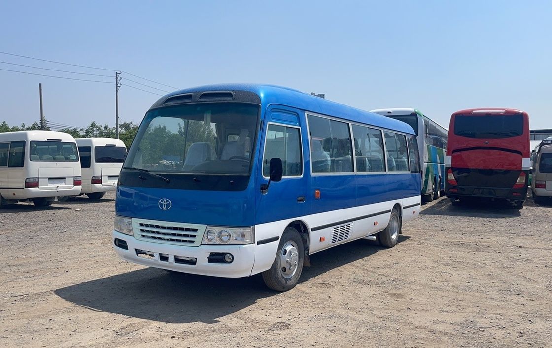 Nice Coaster Bus with Engine Capacity 4L and Deisel Fuel 30 Seaters Used Toyota Coaster Buses