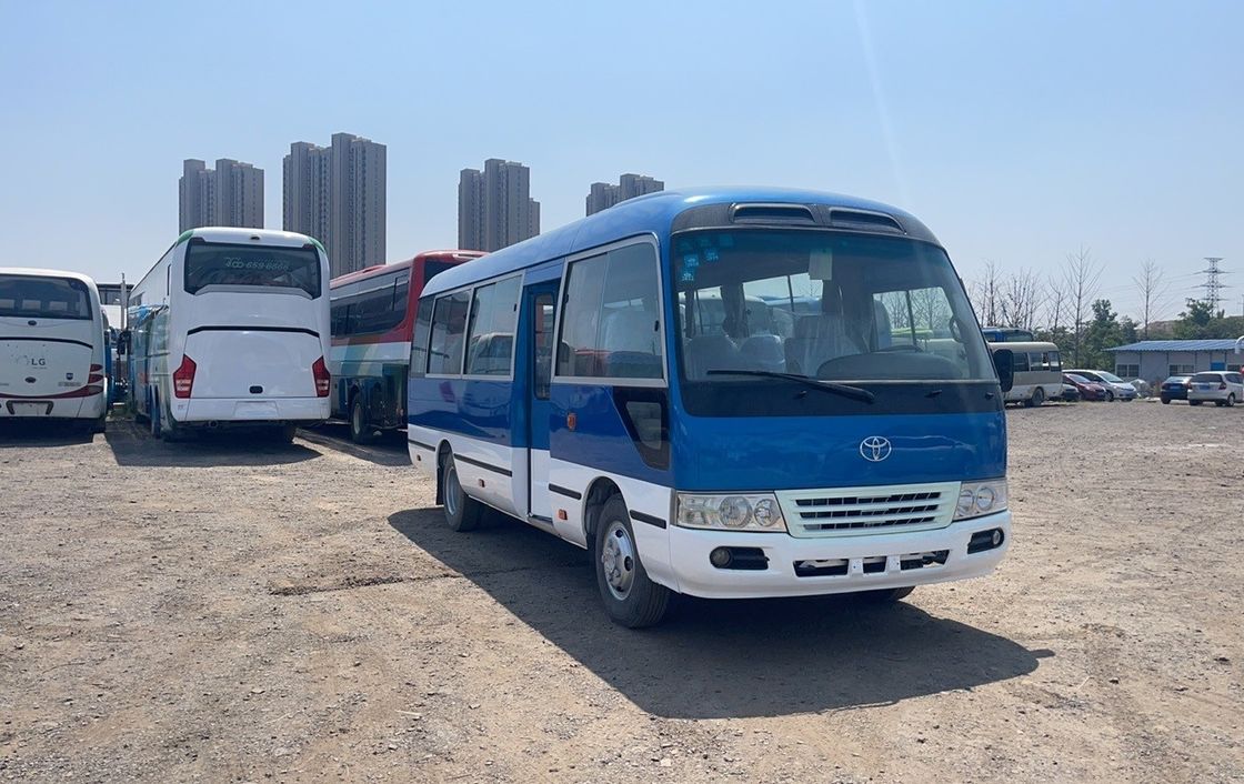 Nice Coaster Bus with Engine Capacity 4L and Deisel Fuel 30 Seaters Used Toyota Coaster Buses