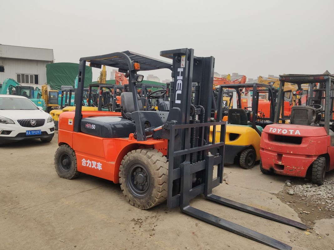 2775x122x2235 Used Refurbished Heli Forklift 1t 2t 3t 5t Diesel in Good Condition