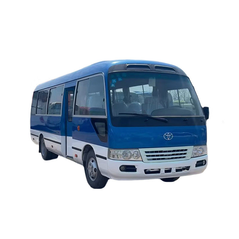 7005*2040*2785mm Comfortable Style Used Toyota Coaster 30 Seater Bus with Diesel Engine