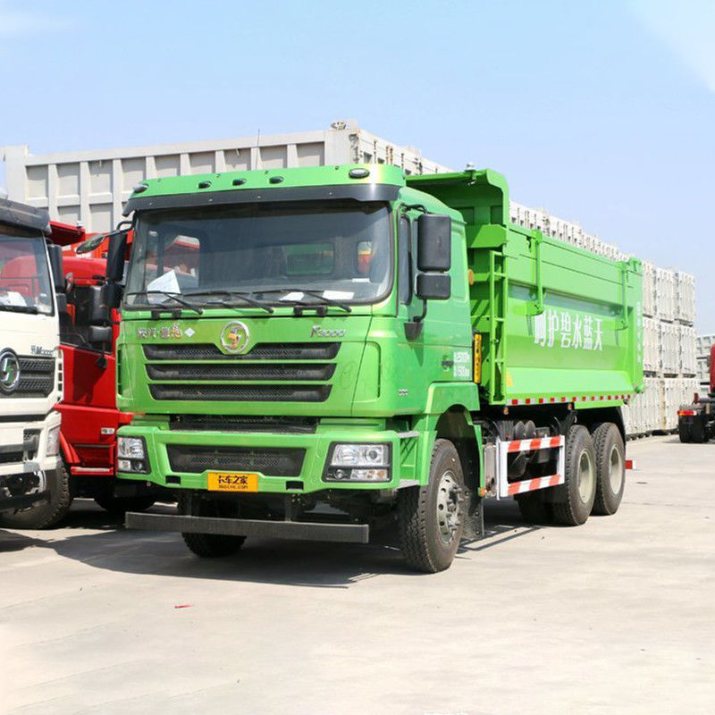SHACMAN f3000 380 hp 10 tires dump tipper truck used and with air suspension driver's seat