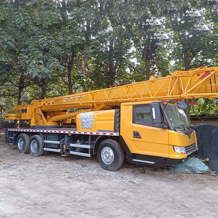 QY25 25 Ton Telescopic Mobile Crane with Transport L*W*H 12300*2500*3350mm