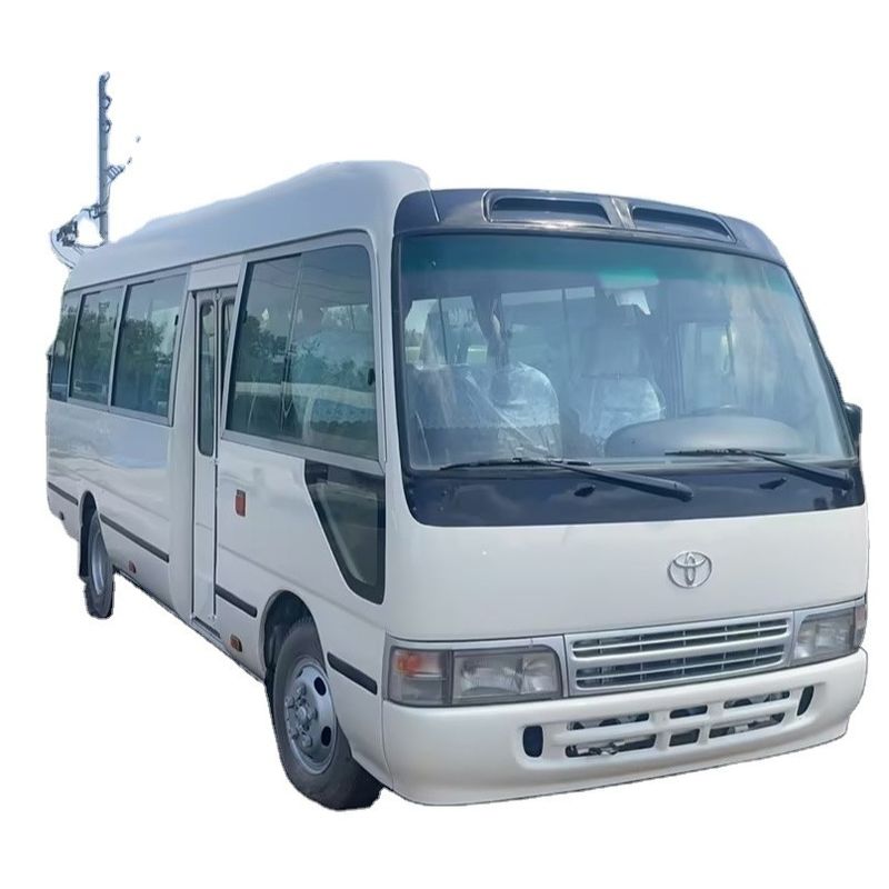 7m 30 Seater Toyo Ta Coaster Bus Engine Capacity 4L Overall Dimensions mm 7725x2000x2600