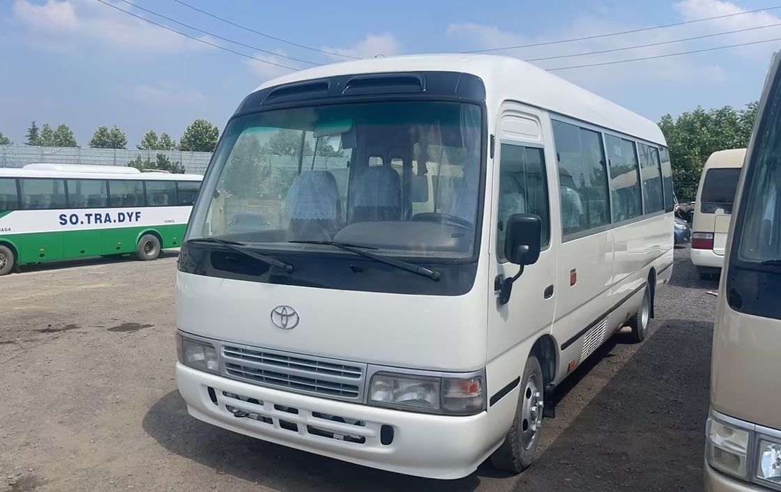 23-30 Seater Used Toyota Coaster Bus with Diesel Engine at Affordable and Seat Capacity