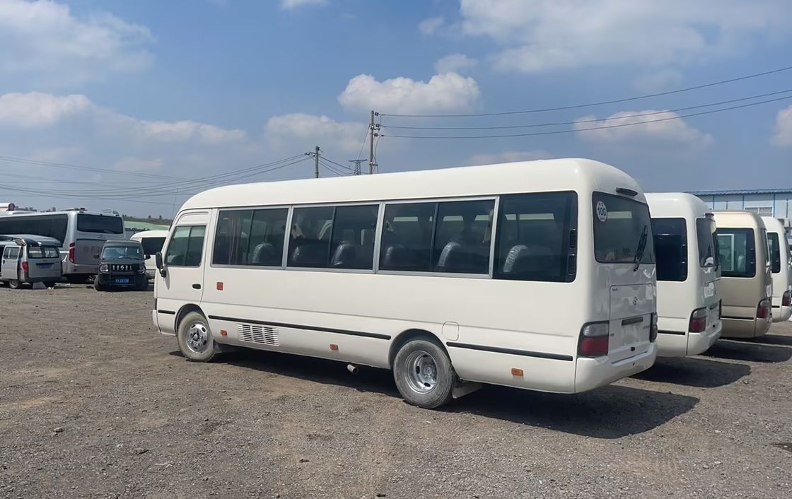 23-30 Seater Used Toyota Coaster Bus with Diesel Engine at Affordable and Seat Capacity