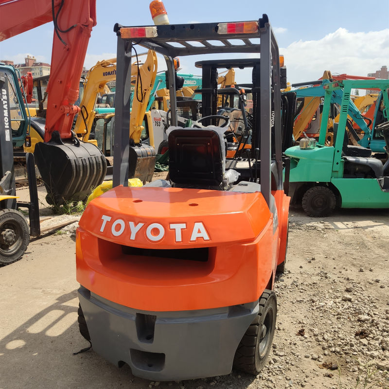 2018 Toyota 3 Ton Used Diesel Forklift with Speed of 350m/min in Good Condition