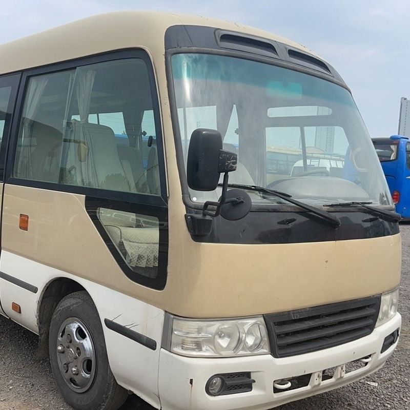 7.7m 29 Seaters Chinese Coaster Mini Bus 30 Seats Manual Transmission for Your Fleet