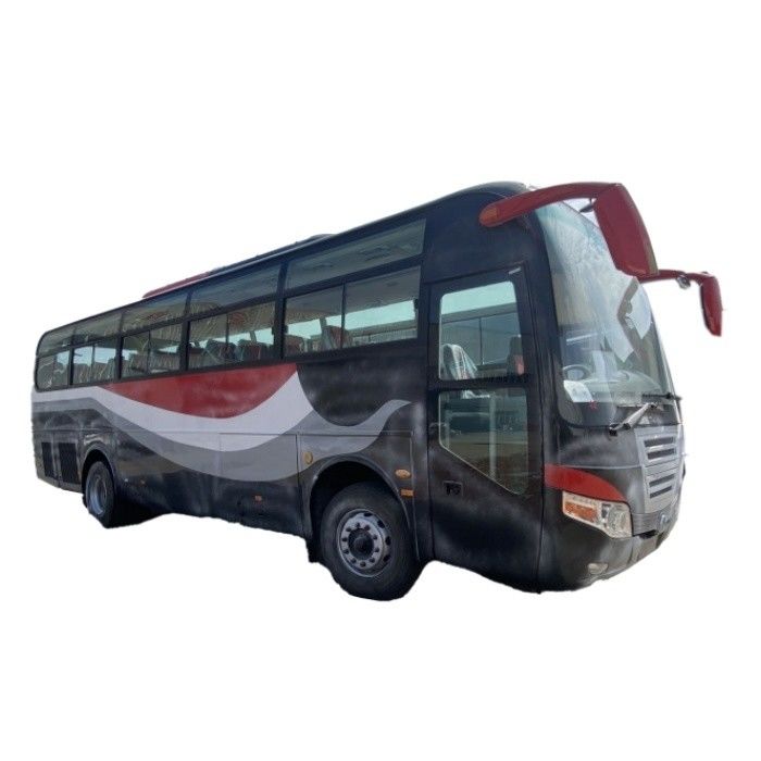 50 Seats Left Hand Drive Used Coach Bus Single Double Gate From Good Tourist Experience
