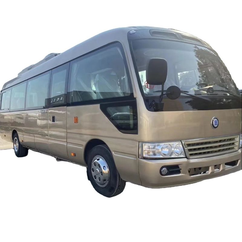 30 Seats 4*2 Toyota Coaster Bus G.V.W 7400kg Used For Your Passenger Transport