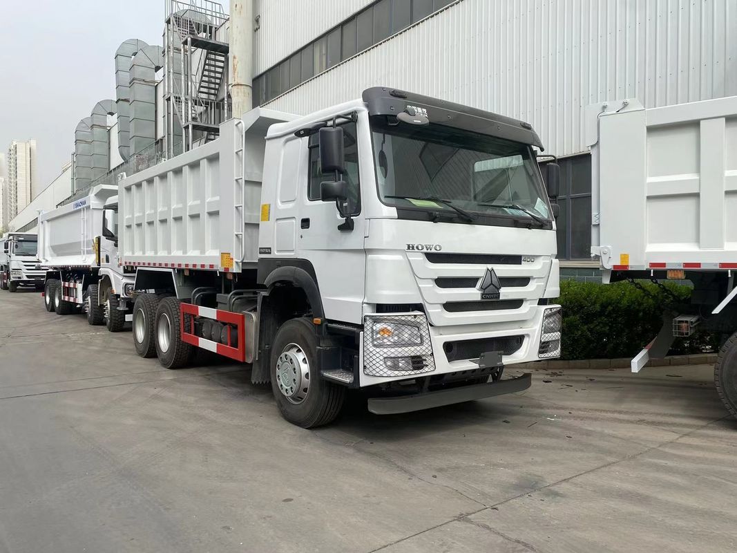 25-30t 7500*2450*3450mm Used Howo Truck Howo Dump Truck in and 7500*2450*3450mm Size