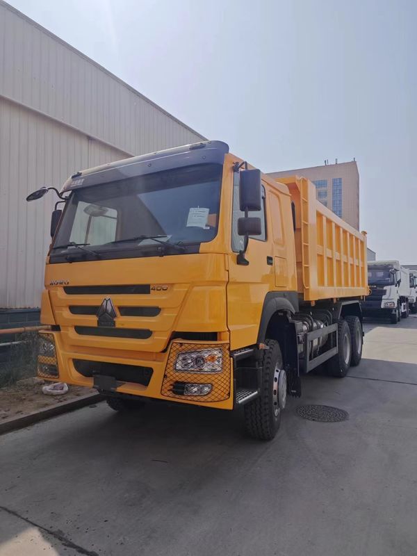 25-30t 7500*2450*3450mm Used Howo Truck Howo Dump Truck in and 7500*2450*3450mm Size