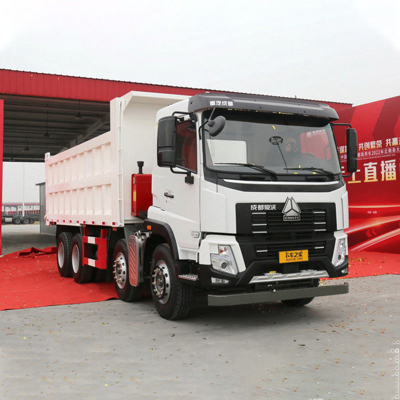 31tons Loading Capacity 8X4 HOWO Dump Truck 460HP Second-hand with 2 Reverse Shift Number