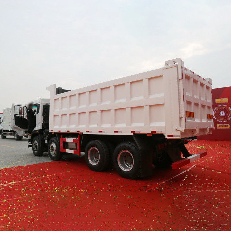 31tons Loading Capacity 8X4 HOWO Dump Truck 460HP Second-hand with 2 Reverse Shift Number
