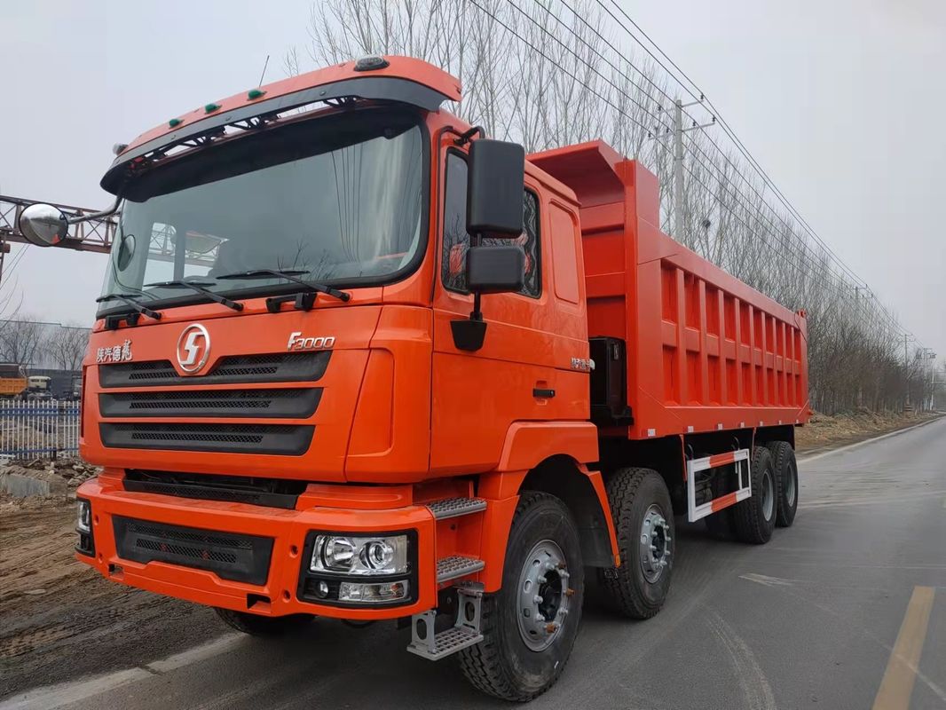 10 Forward Shift Used Shacman Howo 8*4 RHD Heavy-duty Dump Truck Tipper Truck Dumper