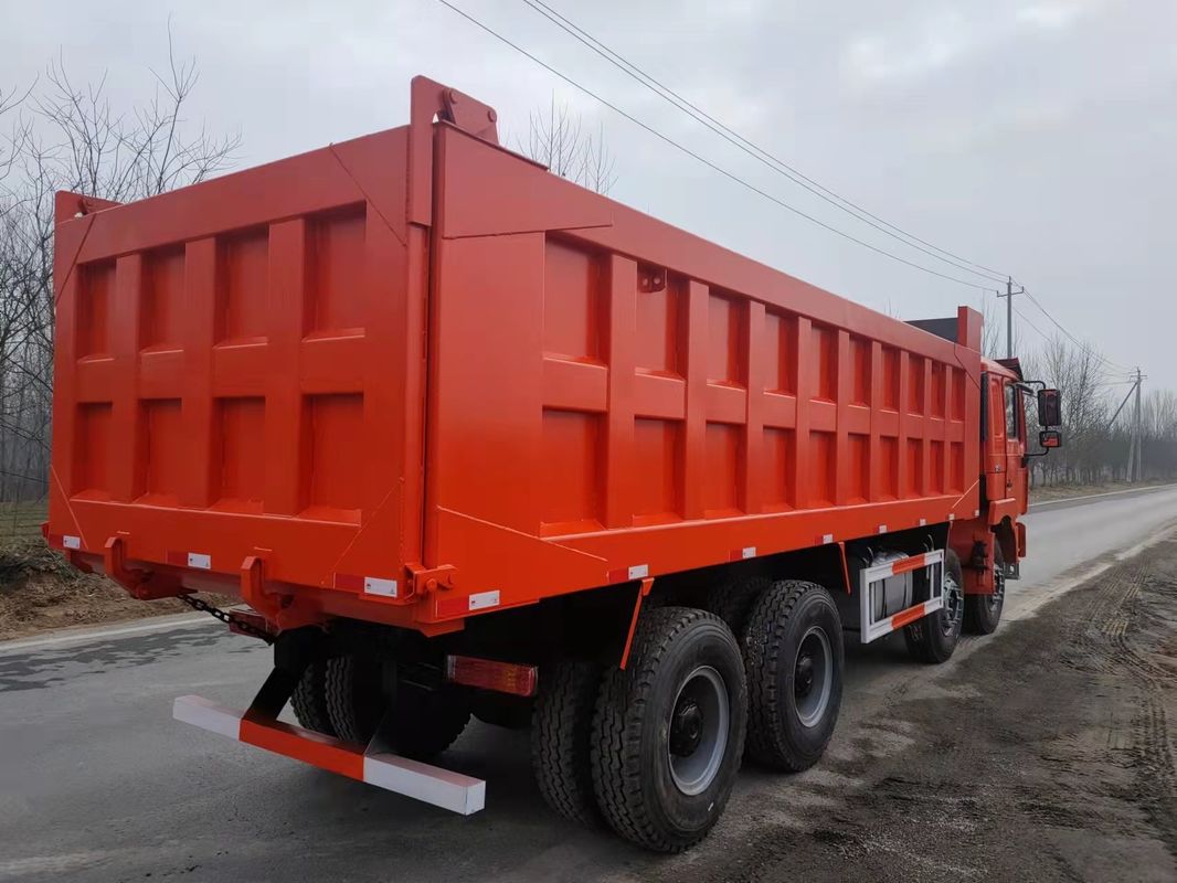 10 Forward Shift Used Shacman Howo 8*4 RHD Heavy-duty Dump Truck Tipper Truck Dumper